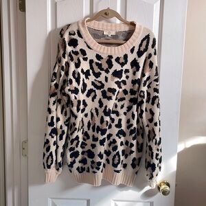 ❄️ Entro Leopard sweater size M